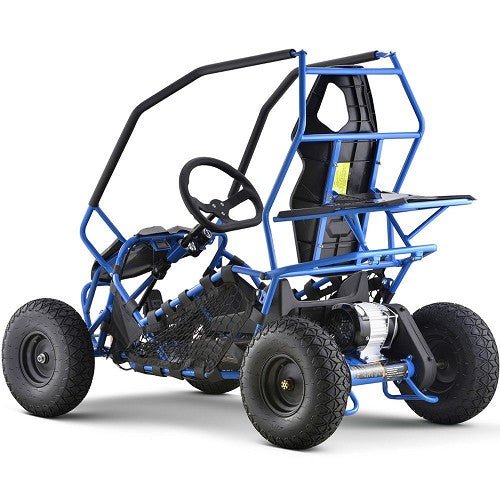 MotoTec Maverick Go Kart 36v 1000w ATVs, UTVs & Go-Karts Blue 6