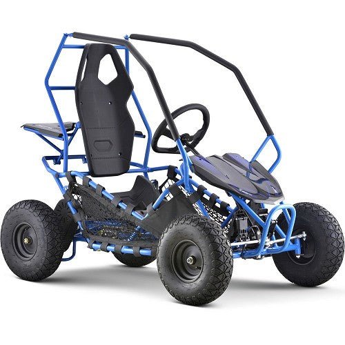 MotoTec Maverick Go Kart 36v 1000w ATVs, UTVs & Go-Karts Blue 1