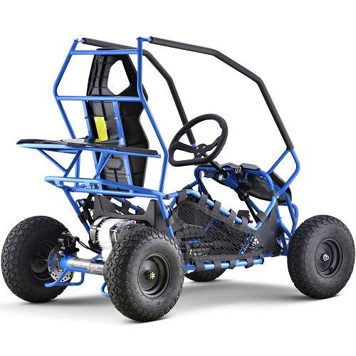 MotoTec Maverick Go Kart 36v 1000w ATVs, UTVs & Go-Karts Blue 4