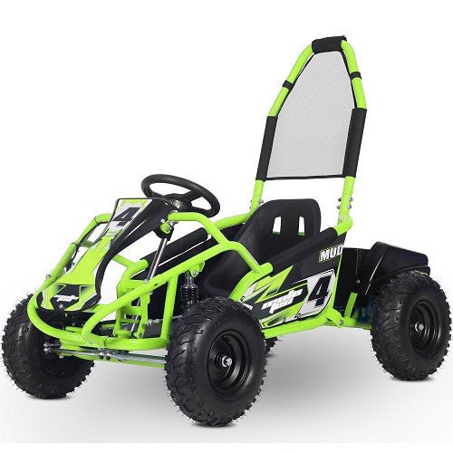 MotoTec Mud Kids Electric 48v 1000w Go Kart Full Suspension ATVs, UTVs & Go-Karts Green 1