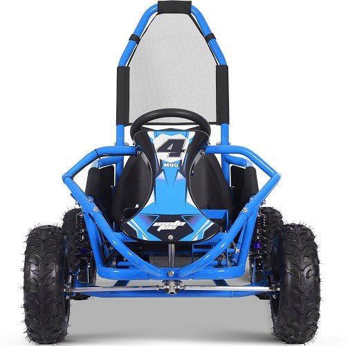 MotoTec Mud Kids Electric 48v 1000w Go Kart Full Suspension ATVs, UTVs & Go-Karts Green 11