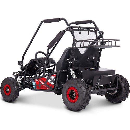 MotoTec Mud XL 60v 2000w Electric Go Kart Full Suspension ATVs, UTVs & Go-Karts Red 2