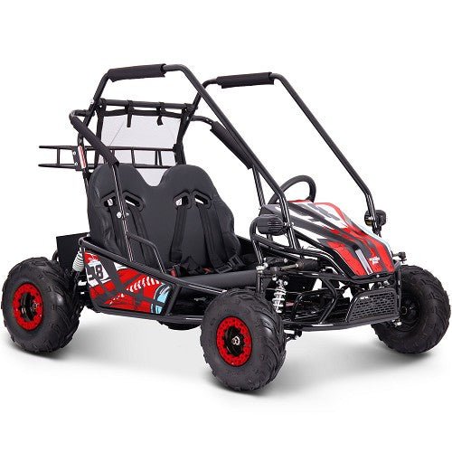 MotoTec Mud XL 60v 2000w Electric Go Kart Full Suspension ATVs, UTVs & Go-Karts Red 1