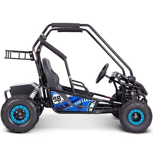 MotoTec Mud XL 60v 2000w Electric Go Kart Full Suspension ATVs, UTVs & Go-Karts Red 11