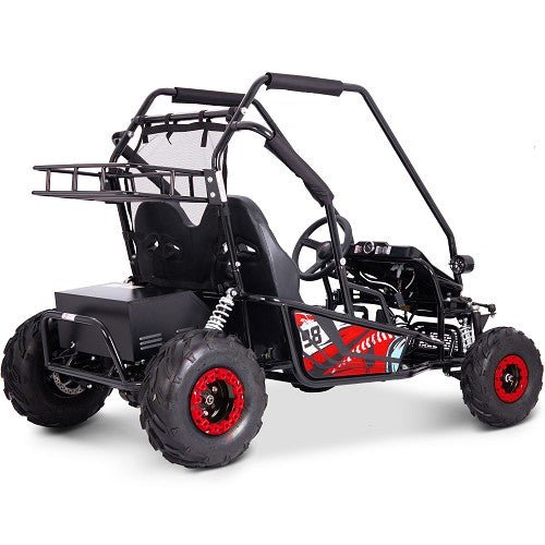 MotoTec Mud XL 60v 2000w Electric Go Kart Full Suspension ATVs, UTVs & Go-Karts Red 3