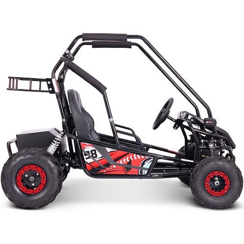MotoTec Mud XL 60v 2000w Electric Go Kart Full Suspension ATVs, UTVs & Go-Karts Red 4