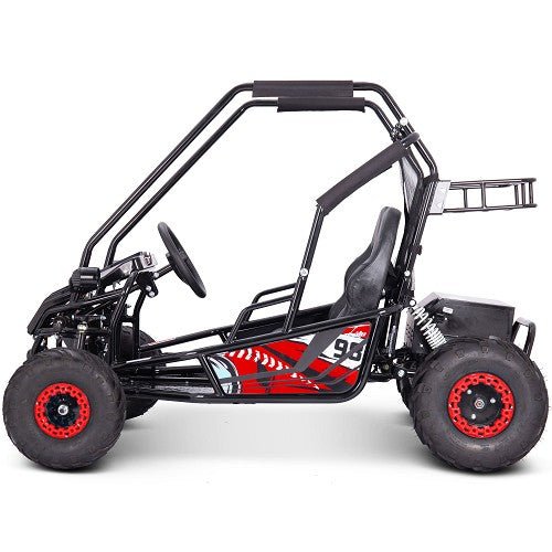 MotoTec Mud XL 60v 2000w Electric Go Kart Full Suspension ATVs, UTVs & Go-Karts Red 6