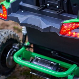MotoTec Raider Kids UTV 48v 1200w Full Suspension ATVs, UTVs & Go-Karts Green 9