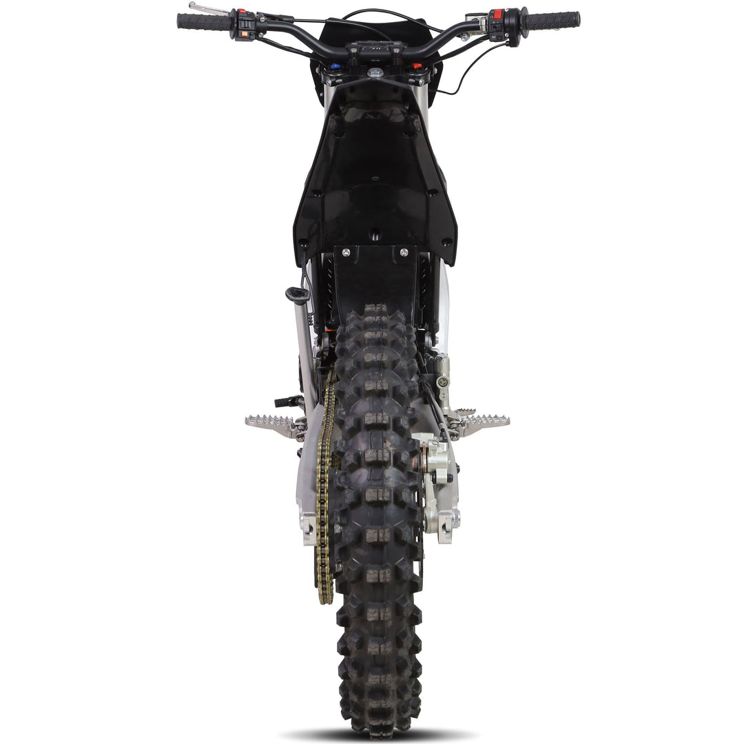 MotoTec Venom 72V 12000W Electric Dirt Bike 77MPH 60Ah CATL 4-Speed Manual Dirt Electric Bikes Black 7