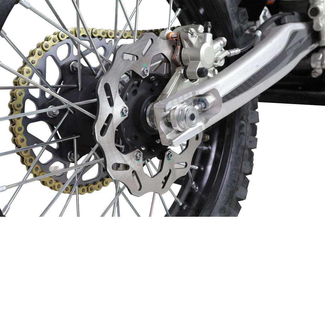 MotoTec Venom 72V 12000W Electric Dirt Bike 77MPH 60Ah CATL 4-Speed Manual Dirt Electric Bikes Black 10