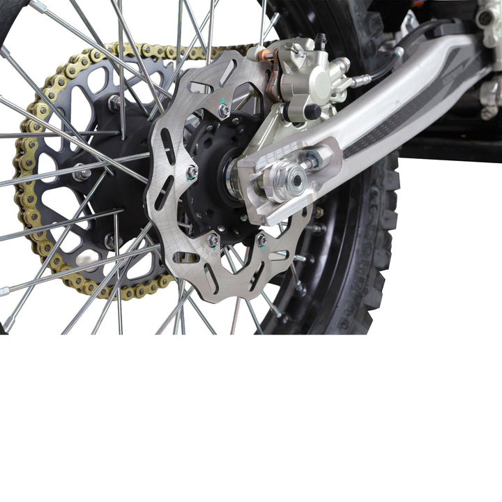 MotoTec Venom 72V 12000W Electric Dirt Bike 77MPH 60Ah CATL 4-Speed Manual Dirt Electric Bikes Black 10
