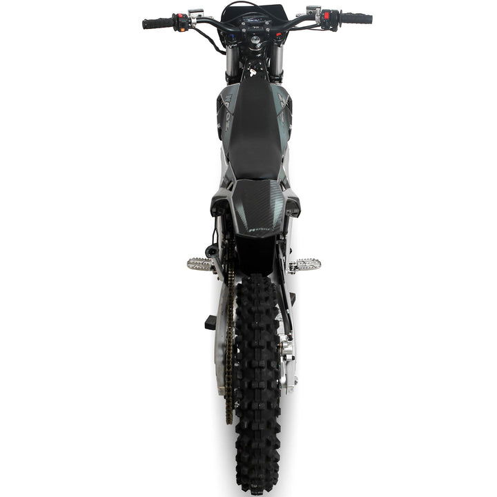 MotoTec Venom 72V 30000W Electric Dirt Bike 75MPH 72Ah CATL Battery Dirt Electric Bikes Black 9