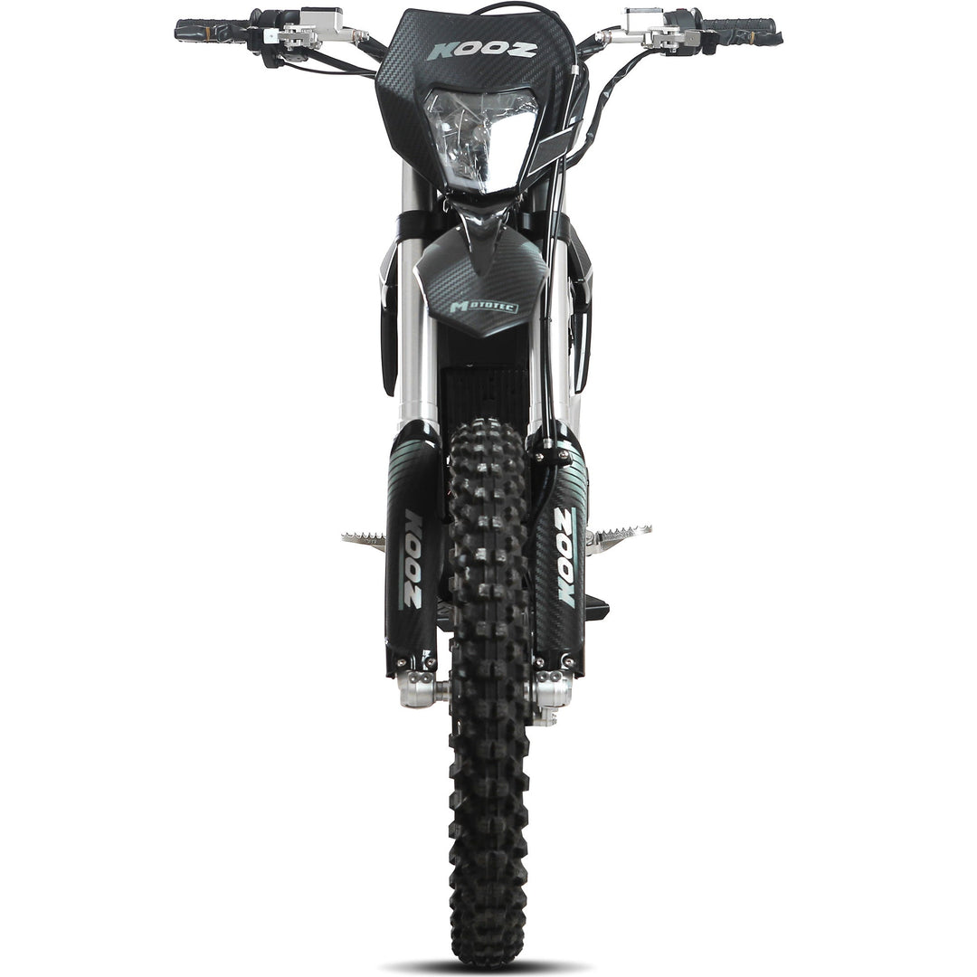 MotoTec Venom 72V 30000W Electric Dirt Bike 75MPH 72Ah CATL Battery Dirt Electric Bikes Black 7