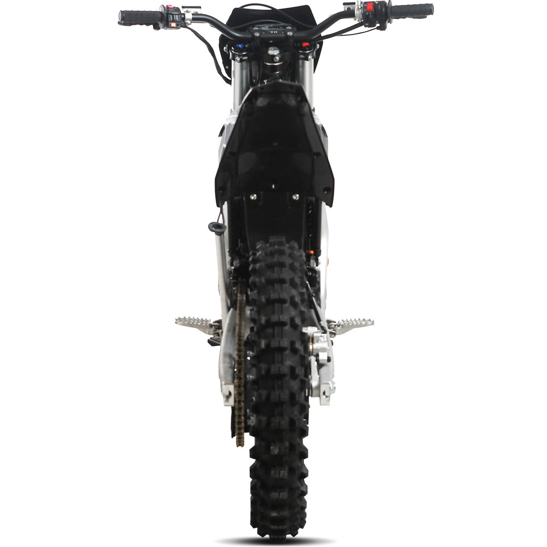 MotoTec Venom 72V 30000W Electric Dirt Bike 75MPH 72Ah CATL Battery Dirt Electric Bikes Black 8