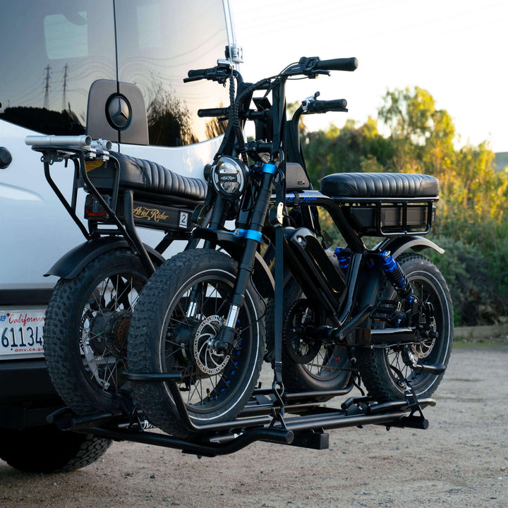 MotoTote Mini Dual Bicycle Rack for E Bikes Carriers 6