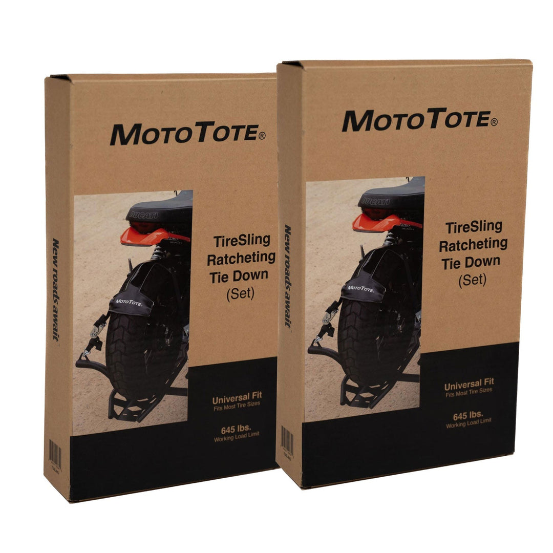 MotoTote No Fenders Deluxe Tie Down Bundle Tie-Downs 6