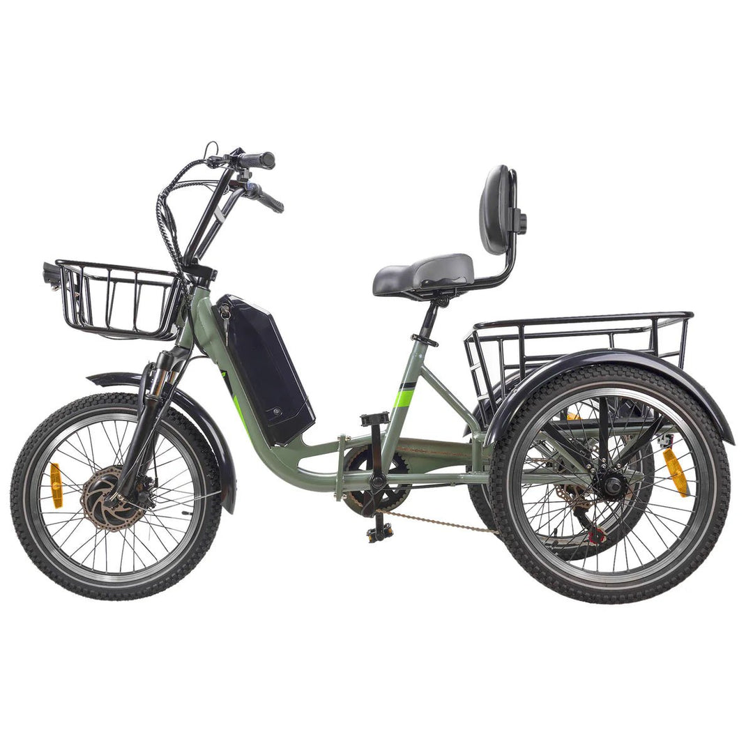 Nakto S02 60-Mile Range E-Trike Step-Thru Electric Trikes 1
