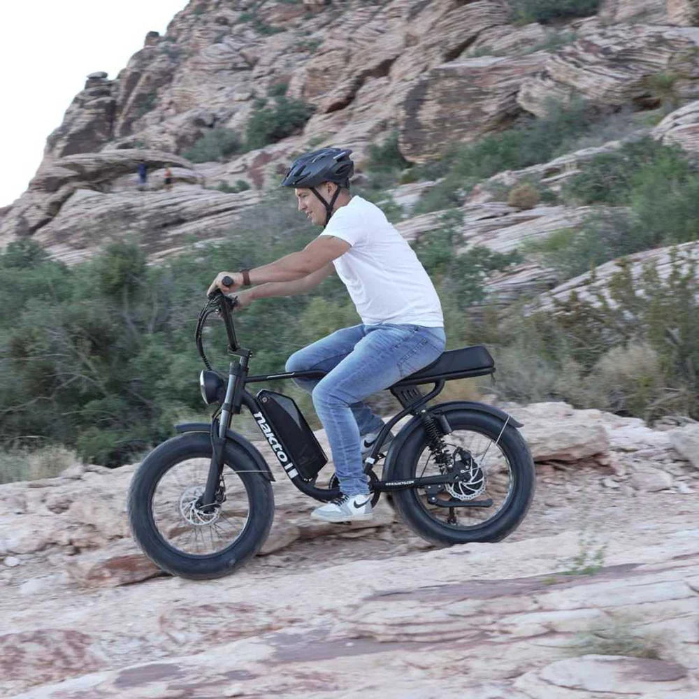 Nakto F2 500W/750W Peak, Dual Suspension, 20" Tires Fat Tire E-Bike