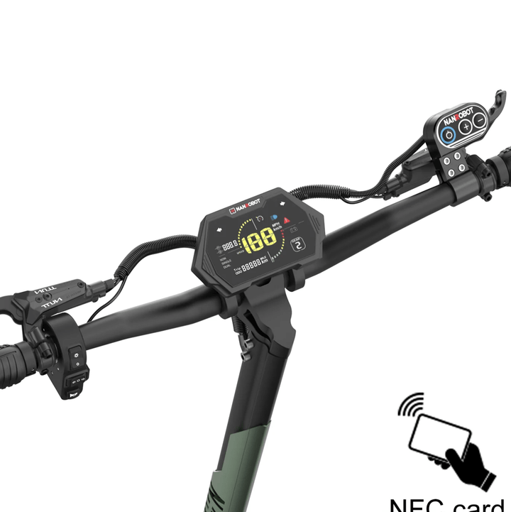 NANROBOT D6+ Max High Performance Electric Scooter Off-Road Electric Scooters With Seat 3