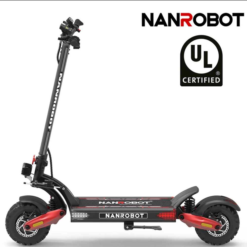 NANROBOT LS7+ 72V High Performance Electric Scooter Stand Up Electric Scooters Red 2