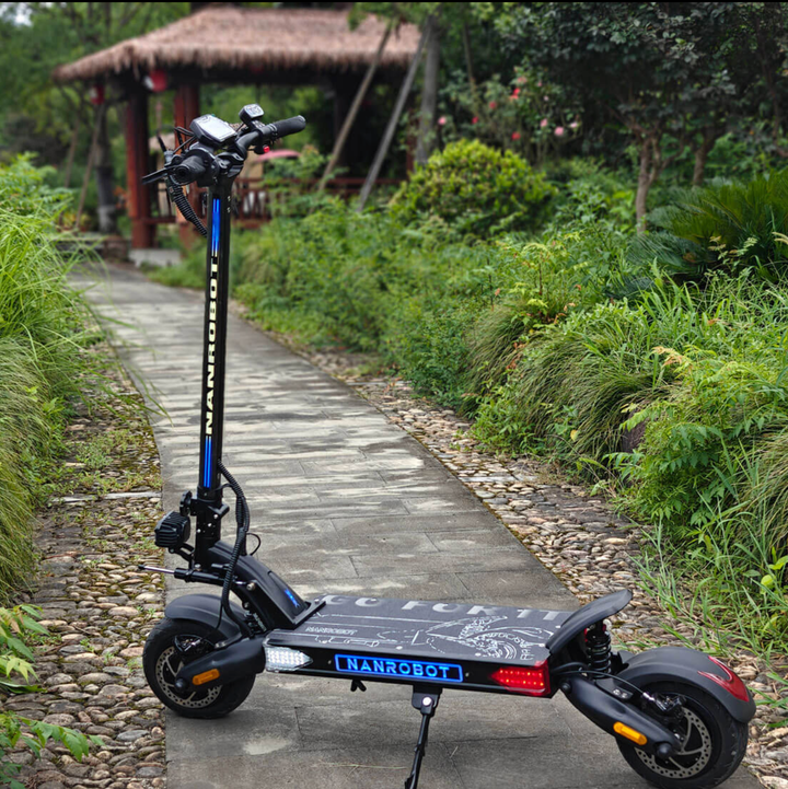 NANROBOT LS7+ 72V High Performance Electric Scooter Stand Up Electric Scooters Red 14