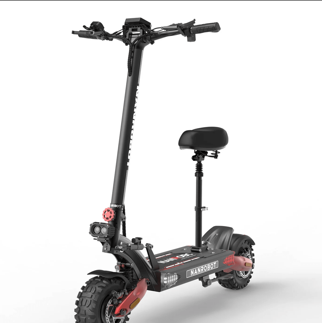 NANROBOT LS7+ 72V High Performance Electric Scooter Stand Up Electric Scooters Red 4