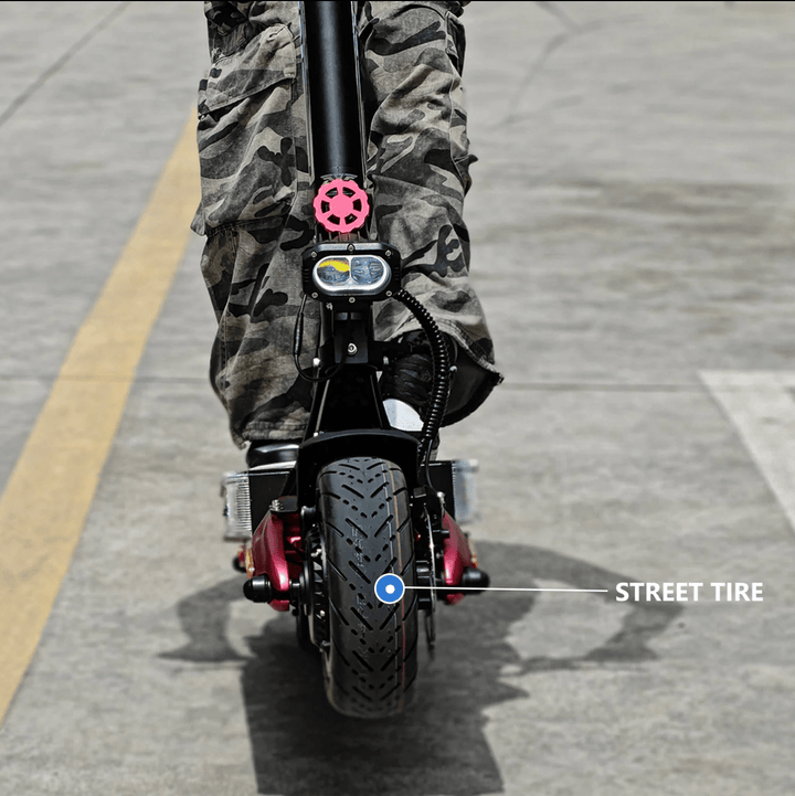 NANROBOT LS7+ 72V High Performance Electric Scooter Stand Up Electric Scooters Red 16