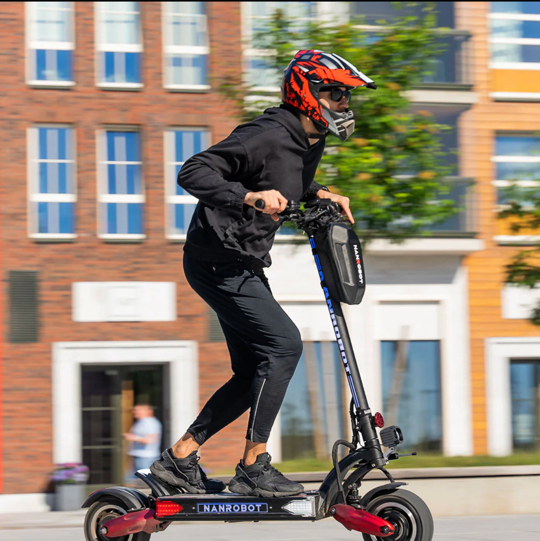 NANROBOT LS7+ 72V High Performance Electric Scooter Stand Up Electric Scooters Red 15