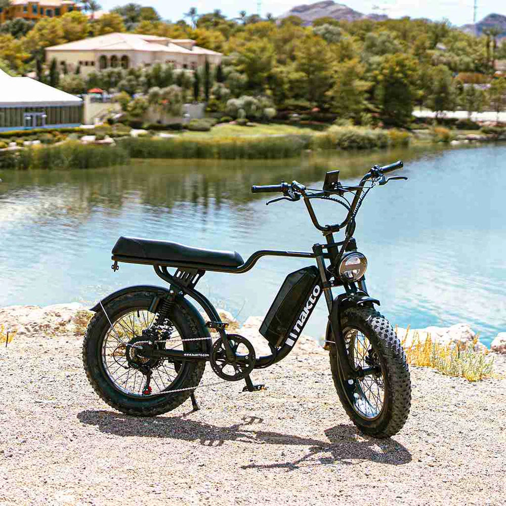 Nakto F2 500W/750W Peak, Dual Suspension, 20" Tires Fat Tire E-Bike