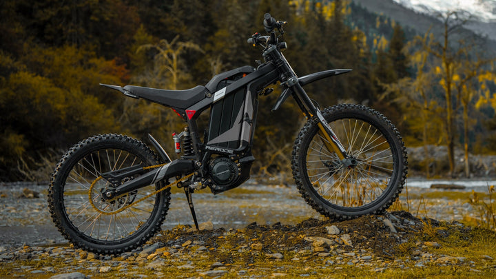 EUNORAU X RERODE R1 72V 4,000W Middle Motor Full Suspension Electric Dirt Bike