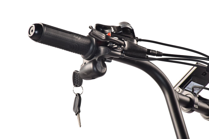 Power Goat V3 Electric Bike 3000W 50MPH Moped Style Fat Tire Ebike Moped-Style Electric Bikes ALL BLACK - PEDALS 19