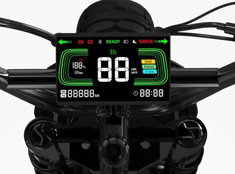 Qiolor NOVA Cruiser Bike Qiolor Moped Style Electric Bike 5