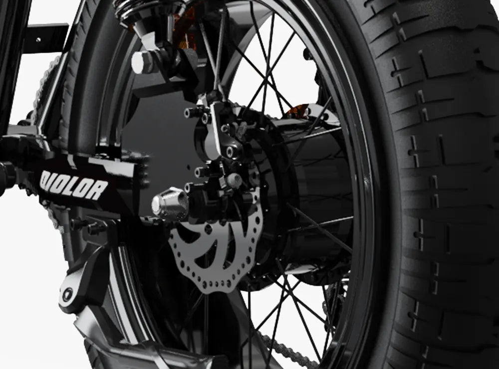 Qiolor NOVA Cruiser Bike Qiolor Moped Style Electric Bike 7