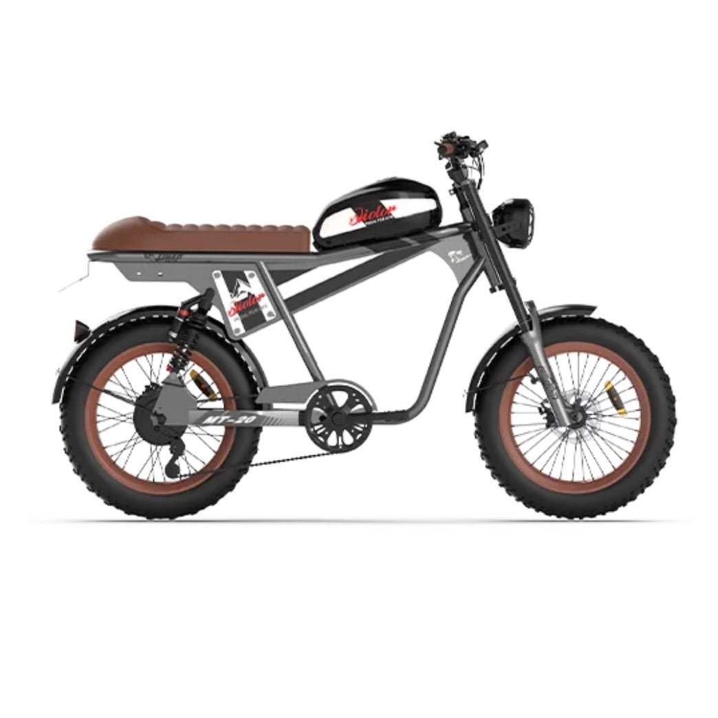 Qiolor Tiger Plus Qiolor Moped Style Electric Bike Black 2