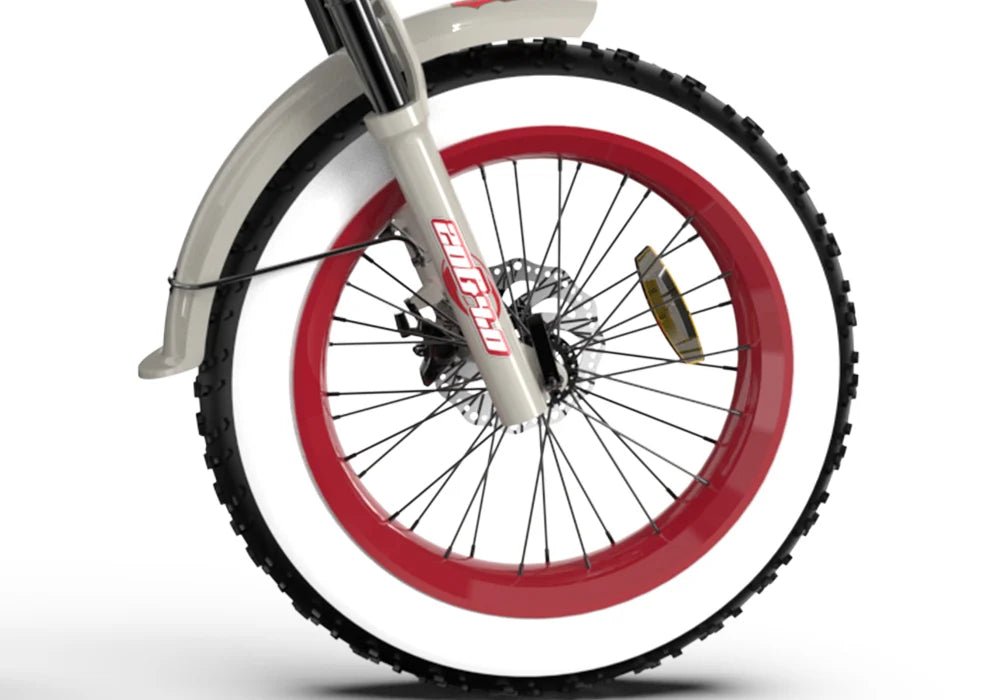 Qiolor Tiger Tire Qiolor Accessories White Wall Tire -1 piece 1