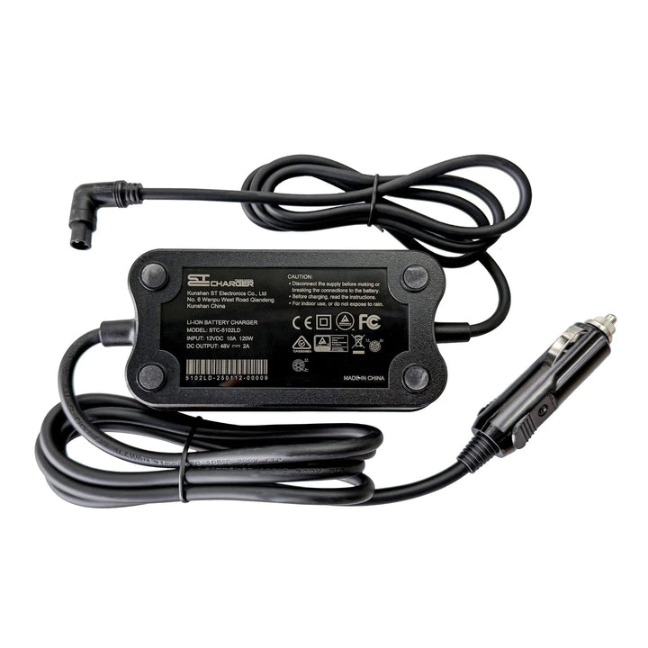 Qualisports 12V DC Portable Vehicle Charger Qualisports Batteries & Accessories 36V 3-Pin 2