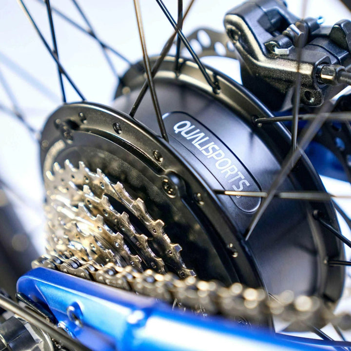 Qualisports DOLPHIN STD/PLUS Folding Electric Bikes Navy Blue 20