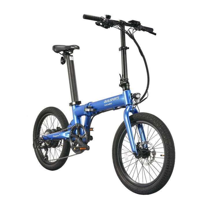 Qualisports DOLPHIN STD/PLUS Folding Electric Bikes Navy Blue 13