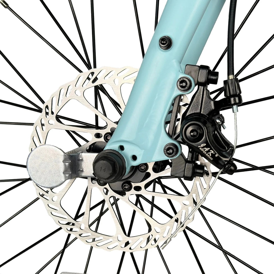 Qualisports Volador | 350W Motor, City Commuter Folding Electric Bike Qualisports Folding Electric Bikes Snow White 7