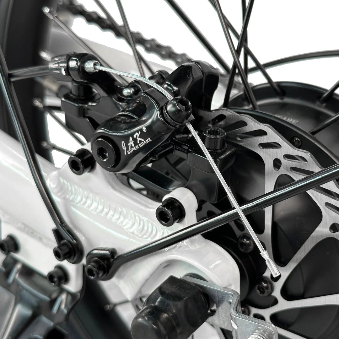 Qualisports Volador | 350W Motor, City Commuter Folding Electric Bike Qualisports Folding Electric Bikes Snow White 6