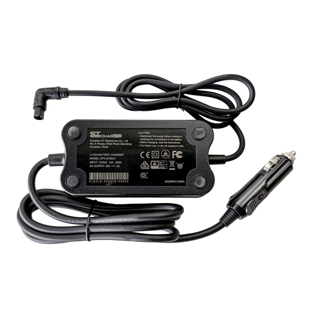 Qualisports 12V DC Portable Vehicle Charger - EBike Haul