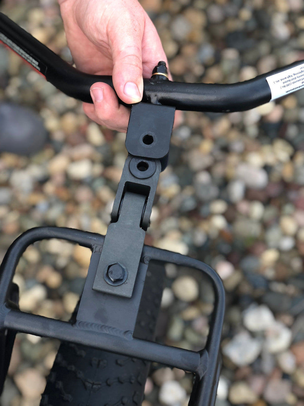 RAMBO Additional Hitch for Aluminum Bike/Hand Cart Trailer / Cart 2