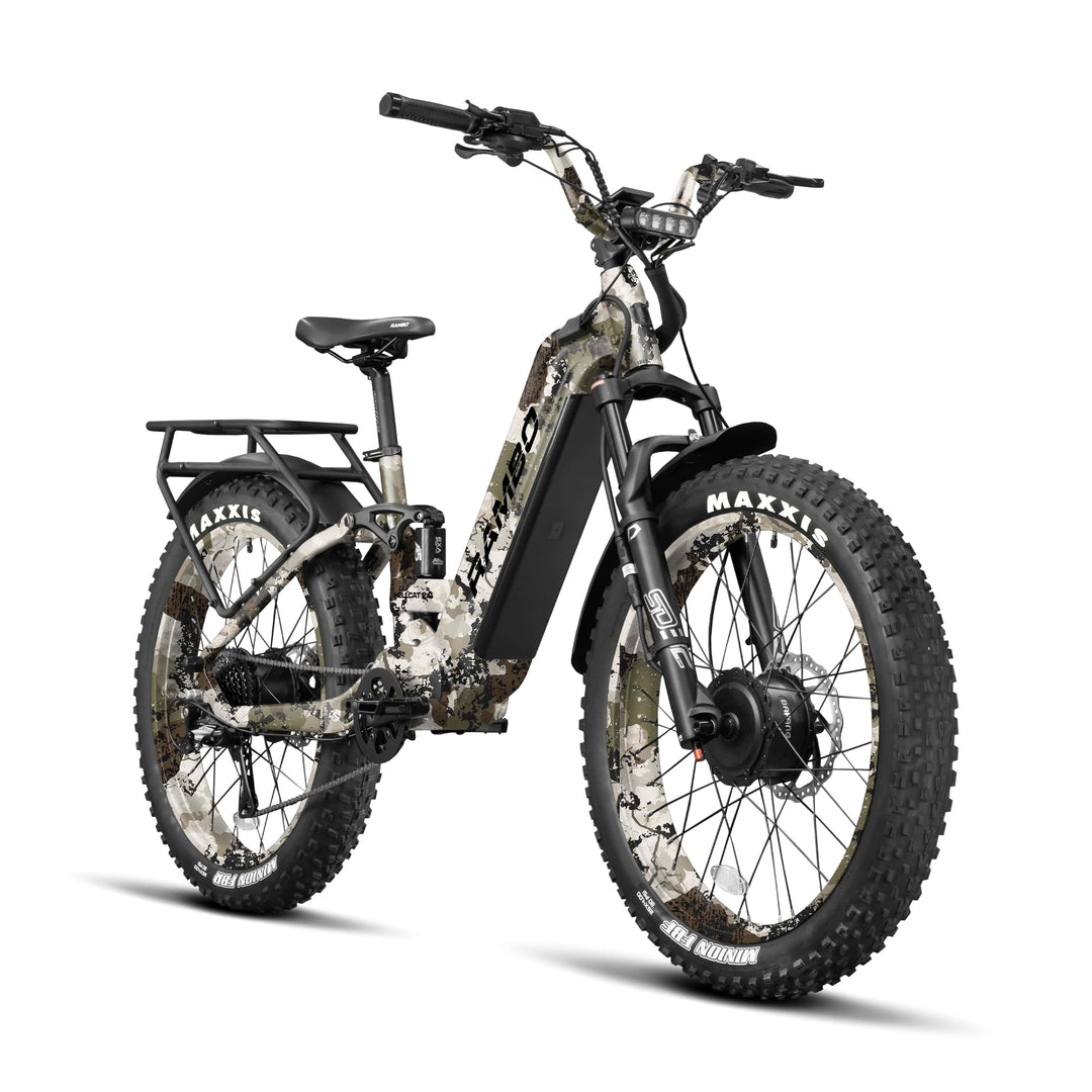 RAMBO Hellcat 2.0 FS All-Wheel Drive All-Wheel Drive Electric Bikes KINGS CAMO XK7 4