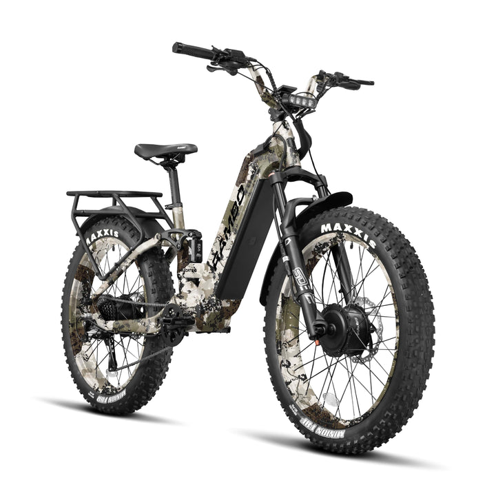 RAMBO Hellcat 2.0 FS All-Wheel Drive All-Wheel Drive Electric Bikes KINGS CAMO XK7 4