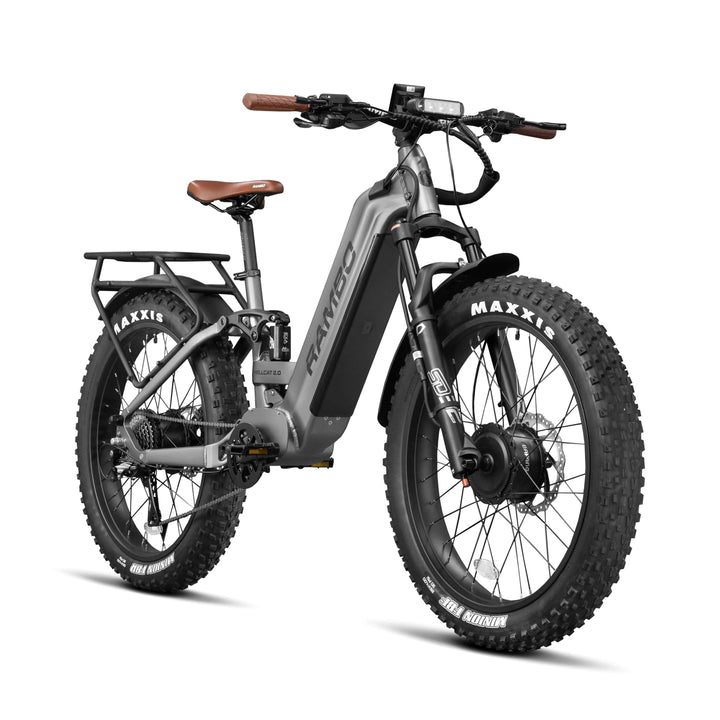 RAMBO Hellcat 2.0 FS All-Wheel Drive Hunting Electric Bikes KINGS CAMO XK7 4