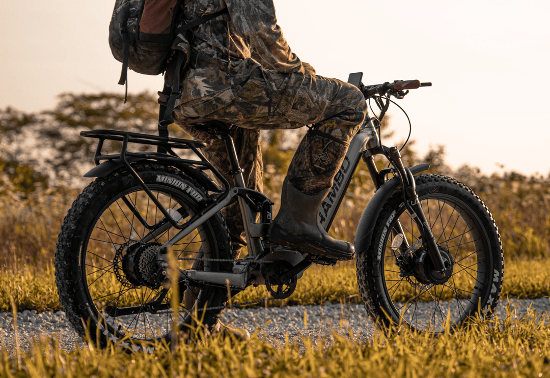 RAMBO Hellcat 2.0 FS All-Wheel Drive Hunting Electric Bikes KINGS CAMO XK7 5