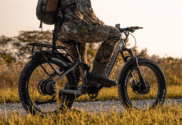 RAMBO Hellcat 2.0 FS All-Wheel Drive Hunting Electric Bikes KINGS CAMO XK7 5