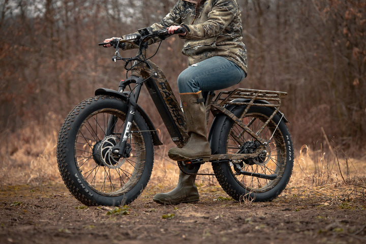 RAMBO Krusader 3.0 All-Wheel Drive Hunting Electric Bikes Mossy Oak Bottomland Camo 7