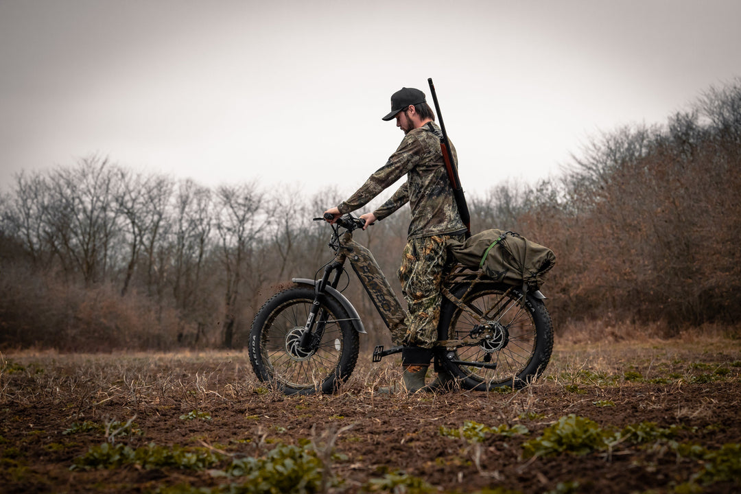 RAMBO Krusader 3.0 All-Wheel Drive Hunting Electric Bikes Mossy Oak Bottomland Camo 9