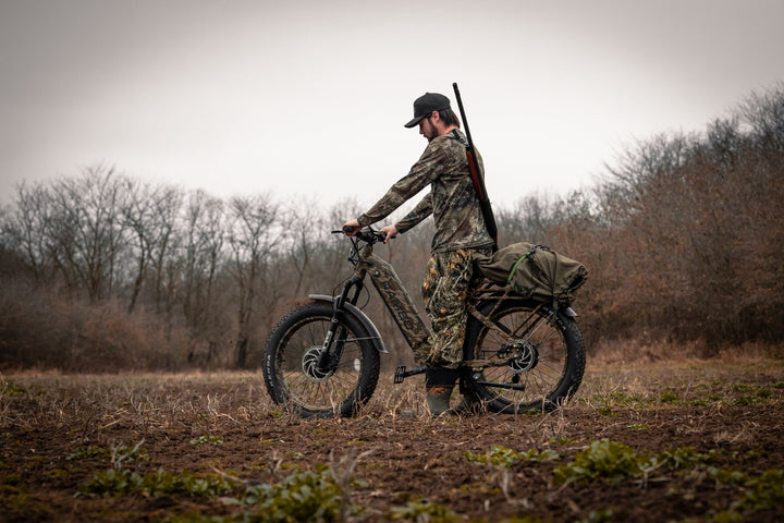 RAMBO Krusader 3.0 All-Wheel Drive Hunting Electric Bikes Mossy Oak Bottomland Camo 9
